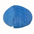 3/16" Thin Cut Mexican Smalti Tortillas - Medium Blue