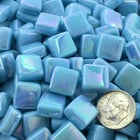 Sweetie Gloss SL09 Iridized Alice Blue - Iridized Glass Tile