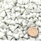 Sweetie Triangles STR100 White - Glass Tile