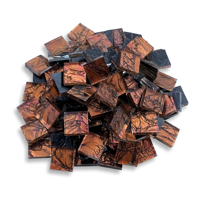 Copper Red Van Gogh Tile