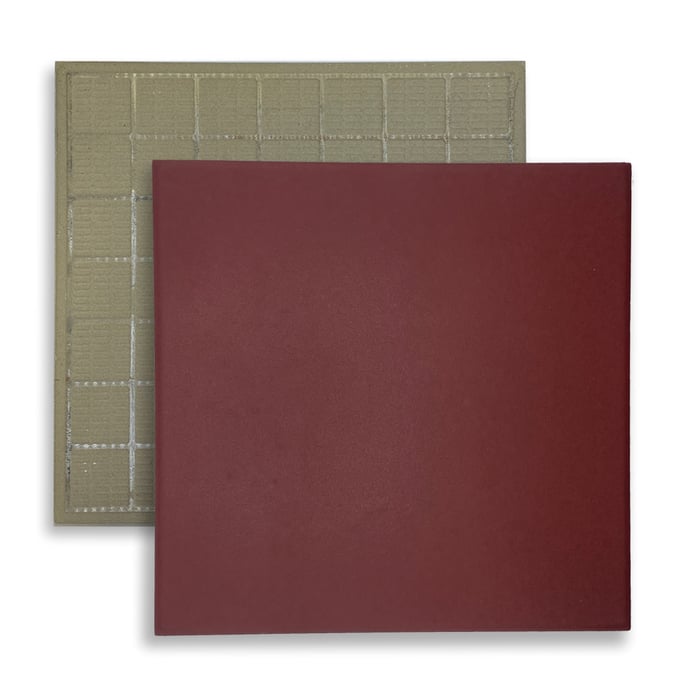 Nova Glazed Porcelain - 5597 Burgandy 8 x 8