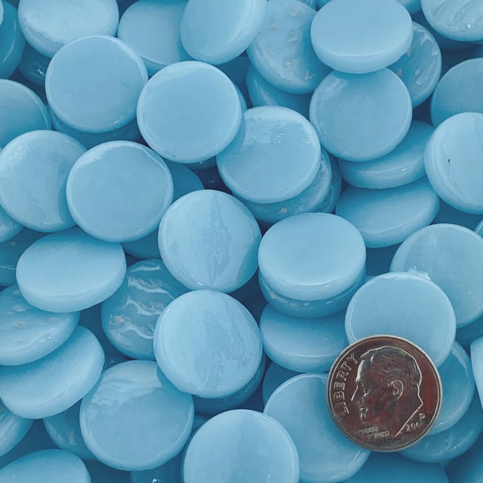 Kismet 18mm Penny Rounds ~ KPR60 Feather