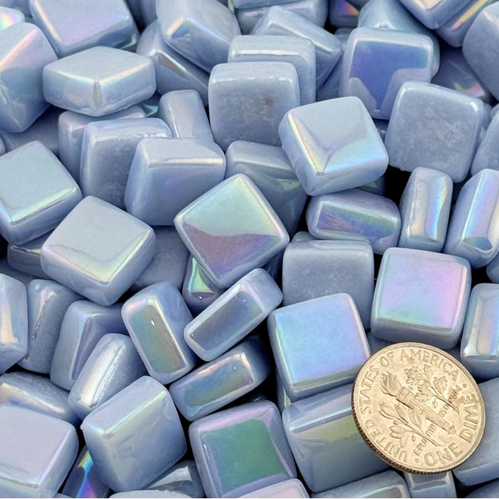 Sweetie Gloss SSL01 Iridized Cloud - Iridized Glass Tile