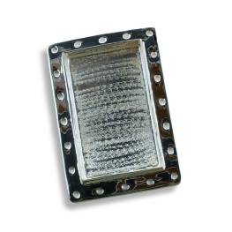 Medium Rectangle Perforated Bezel