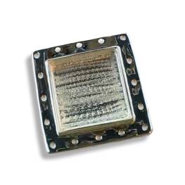 Small Square Perforated Bezel