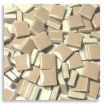 Tiny Tile, Micro mosaic, tiny ceramic tile, High fired Porcelain, Mini tile, Micro collection, 102A Light Tan tile