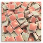 251 Strawberry Ice, Tiny Tile, Micro mosaic, tiny ceramic tile, High fired Porcelain, Mini tile, Micro collection