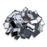 Silver Mirror Rectangles - 3/8" x 3/4"