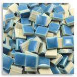 403-B Dark Turquiose, Tiny Tile, Micro mosaic, tiny ceramic tile, High fired Porcelain, Mini tile, Micro collection