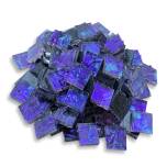 Violet BlueGreen Van Gogh Tile