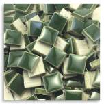 603 Dark Green,Tiny Tile, Micro mosaic, tiny ceramic tile, High fired Porcelain, Mini tile, Micro collection