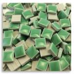 605 Dark Seafoam, Tiny Tile, Micro mosaic, tiny ceramic tile, High fired Porcelain, Mini tile, Micro collection