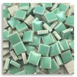 608 Medium Seafoam, Tiny Tile, Micro mosaic, tiny ceramic tile, High fired Porcelain, Mini tile, Micro collection,