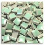 Tiny Tile, Micro mosaic, tiny ceramic tile, High fired Porcelain, Mini tile, Micro collection, 610 Pale Seafoam