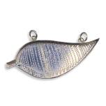 Horizontal Leaf Pendant Bezel
