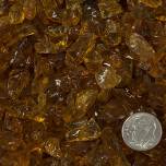 Glass Chips - Amber
