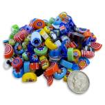 Fire Polished Millefiore - Nails (Broken Bits)