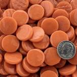 ismet 18mm Penny Rounds ~ KPR105 Soft Orange