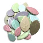 Leaves Mixed Color Ceramic Tile