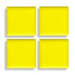 Yellow Mosaic ceramic  tile  1 Inch Porcelain