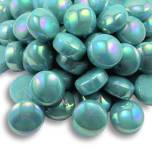 Polka Dot tile, PDL53 Iridized Light Turquoise