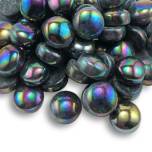 Polka Dots PDL-56 Iridized Black