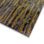 Rain Copper Sparkle Van Gogh Glass - Mini Sheet 3" x 4"