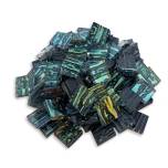 Rain Green Sparkle Van Gogh Tile