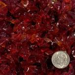 Glass Chips - Red