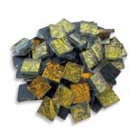 Gold Sparkle Van Gogh Tile