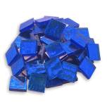Square Periwinkle Mirror Tile -1/2"