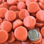 Sweetie Penny Rounds SR14-Salmon Glass Mosaic
