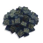 Gold Tapestry Sparkle Van Gogh Tile