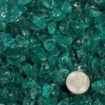 Glass Chips - Teal