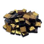 Wavy Copper on Purple Glass